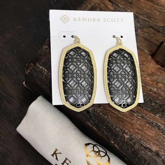 Kendra Scott Jewelry - NWT Kendra Scott Danielle’s Gold/Gunmetal Filigree